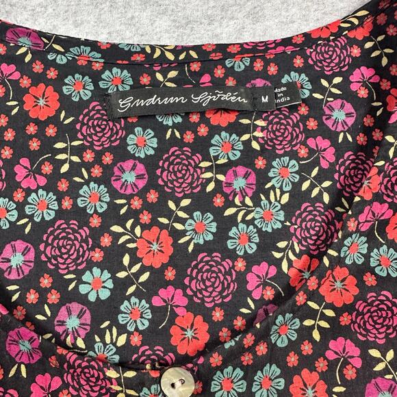 Gudrun Sjödén Floral Tunic Dress M - Picture 3 of 6